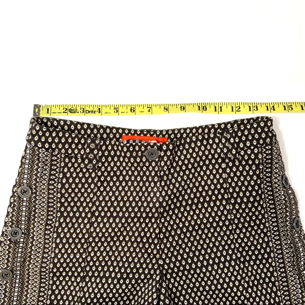 Anthropologie Cartonnier Sarah high rise print shorts- 4 - Picture 7 of 9